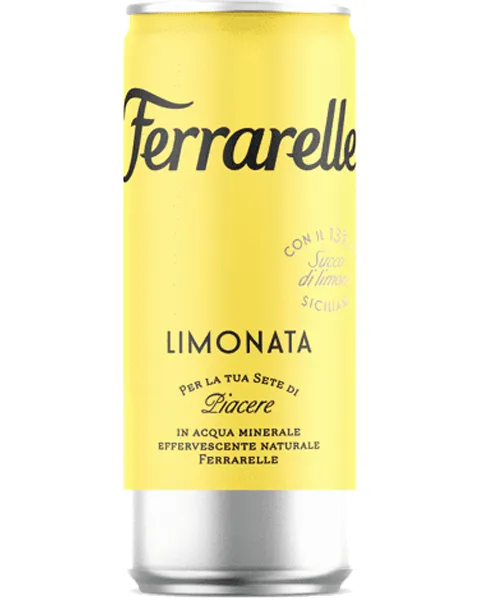 Ferrarelle, Limonata – cl 25 x 12 lattine alluminio