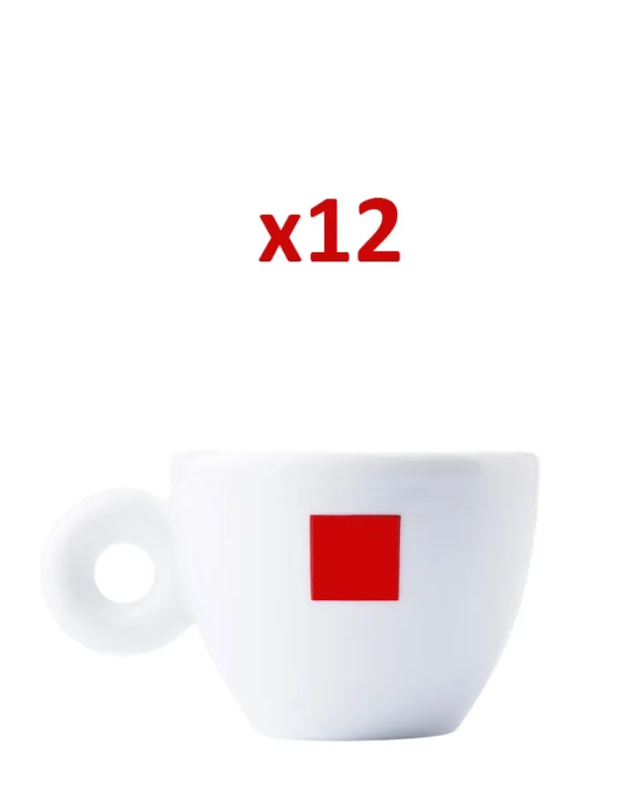 illy – Set Tazzine Originali Caffè Porcellana – 12 pezzi
